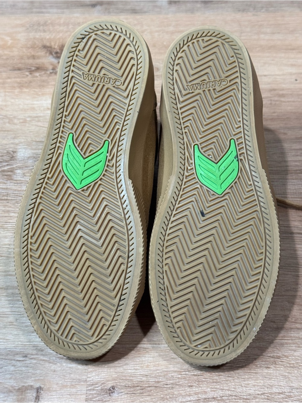 Cariuma Oca High Sneakers All Camel Suede Lifestyle Shoes Size 7 - Picture 9 of 11